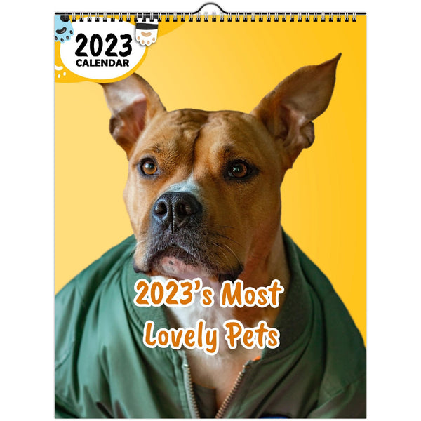 2023's Most Lovely Pets: 2023 Wall Calendar