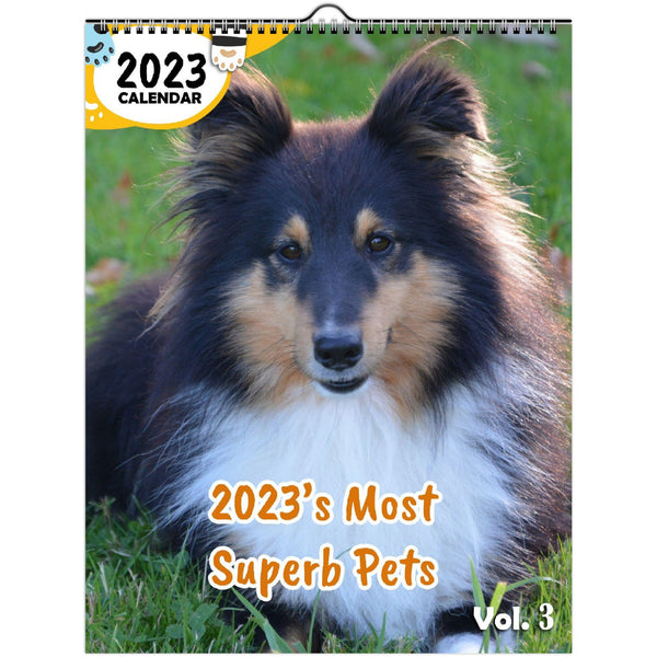 2023's Most Superb Pets Volume Three: 2023 Wall Calendar