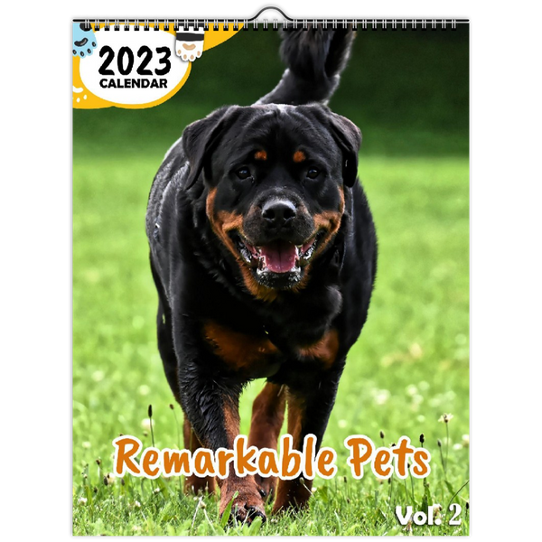 Remarkable Pets Volume Two: 2023 Wall Calendar