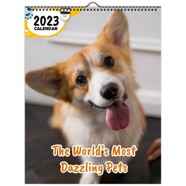 The World's Most Dazzling Pets: 2023 Wall Calendar