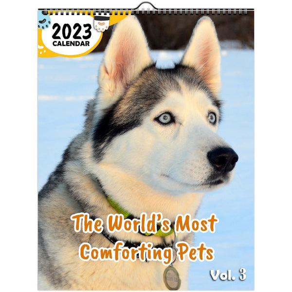 The World's Most Comforting Pets Volume Three: 2023 Wall Calendar