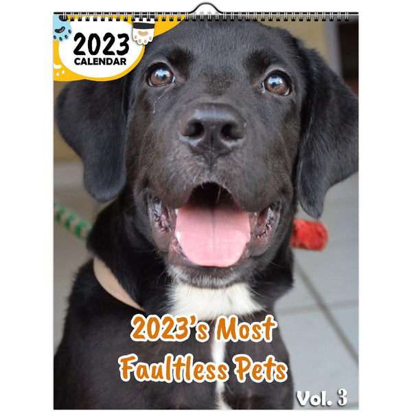 2023's Most Faultless Pets Volume Three: 2023 Wall Calendar