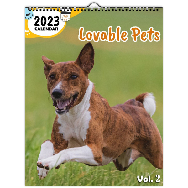 Lovable Pets Volume Two: 2023 Wall Calendar