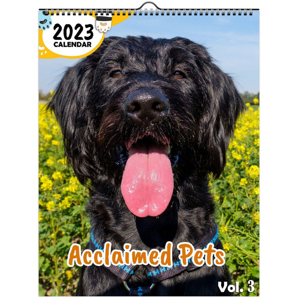Acclaimed Pets Volume Three: 2023 Wall Calendar