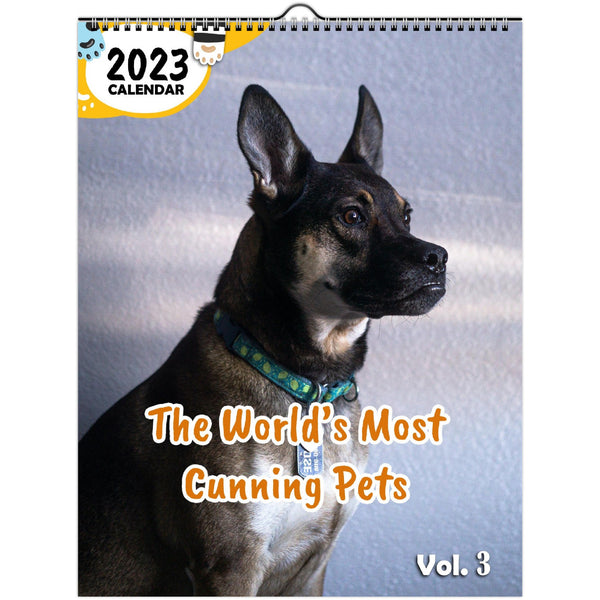 The World's Most Cunning Pets Volume Three: 2023 Wall Calendar