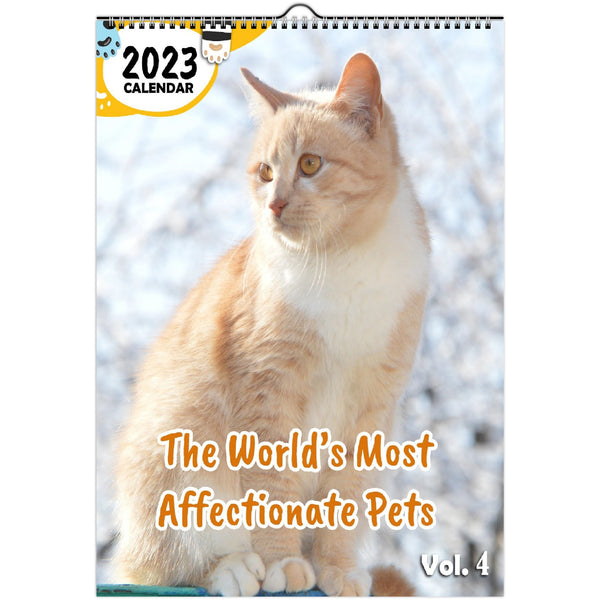 The World's Most Affectionate Pets Volume Four: 2023 Wall Calendar