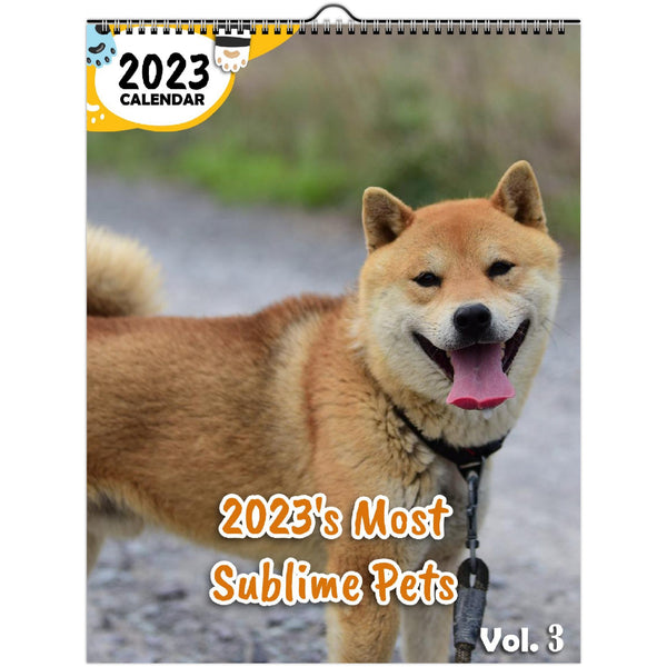 2023's Most Sublime Pets Volume Three: 2023 Wall Calendar