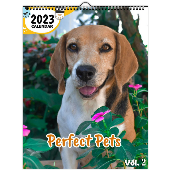 Perfect Pets Volume Two: 2023 Wall Calendar