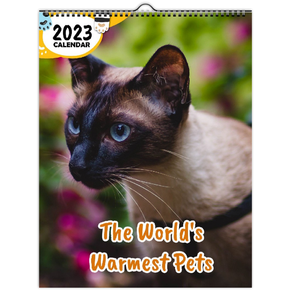 The World's Warmest Pets: 2023 Wall Calendar