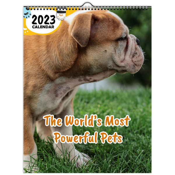 The World's Most Powerful Pets: 2023 Wall Calendar
