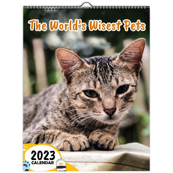 The World's Wisest Pets: 2023 Wall Calendar