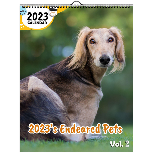 2023's Endeared Pets Volume Two: 2023 Wall Calendar