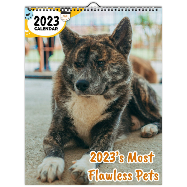 2023's Most Flawless Pets: 2023 Wall Calendar