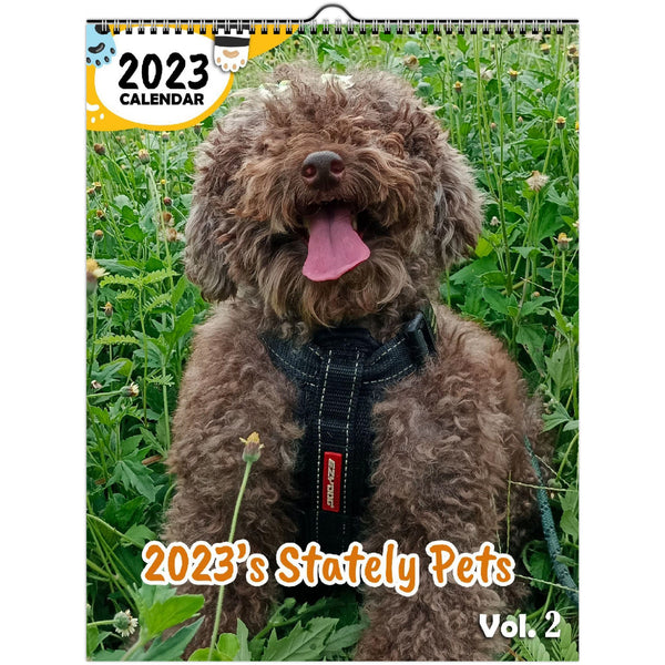 2023's Stately Pets Volume Two: 2023 Wall Calendar