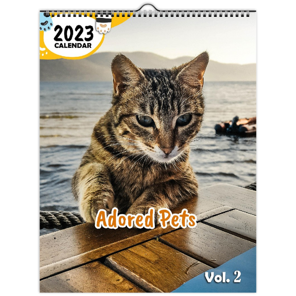 Adored Pets Volume Two: 2023 Wall Calendar