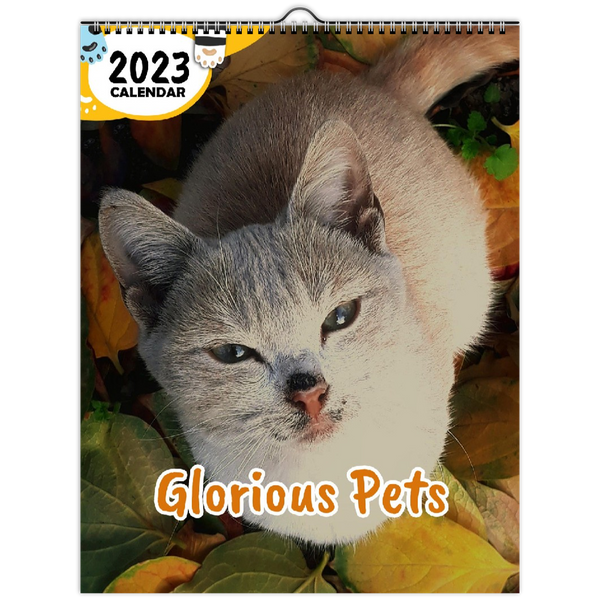 Glorious Pets: 2023 Wall Calendar