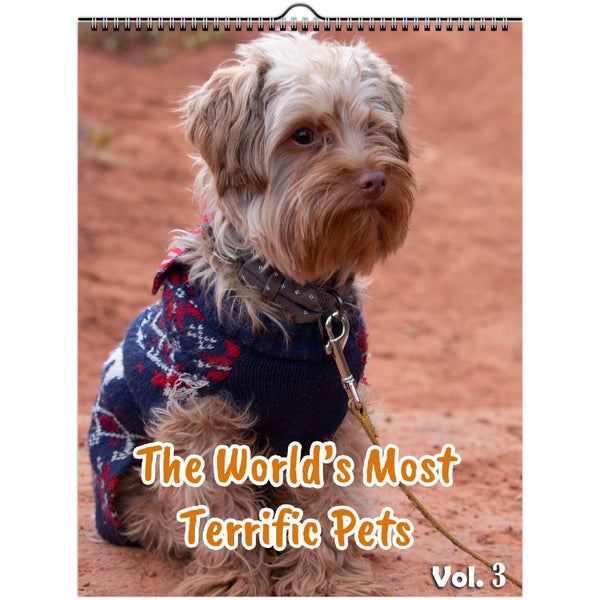 The World's Most Terrific Pets Volume Three: 2023 Wall Calendar
