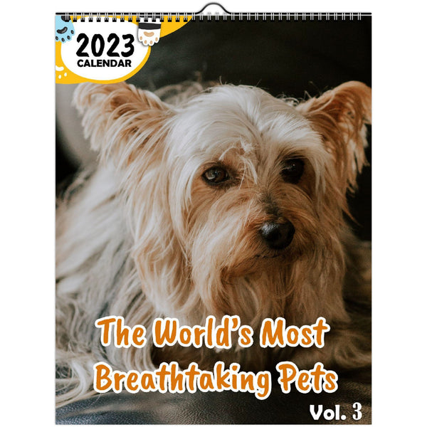 The World's Most Breathtaking Pets Volume Three: 2023 Wall Calendar