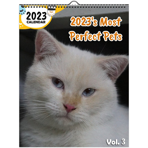 2023's Most Perfect Pets Volume Three: 2023 Wall Calendar