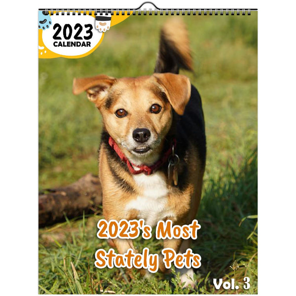 2023's Most Stately Pets Volume Three: 2023 Wall Calendar
