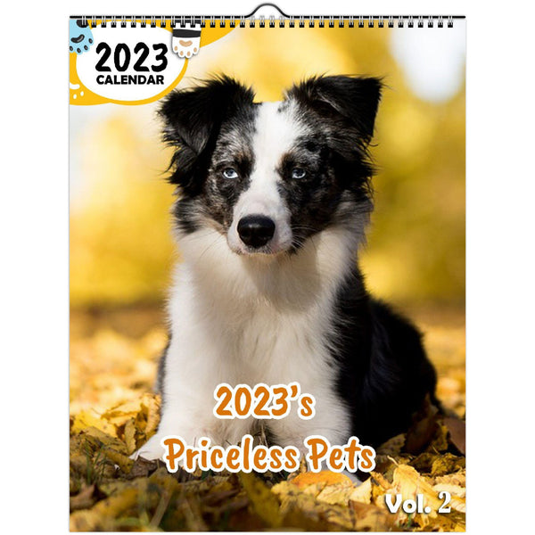 2023's Priceless Pets Volume Two: 2023 Wall Calendar