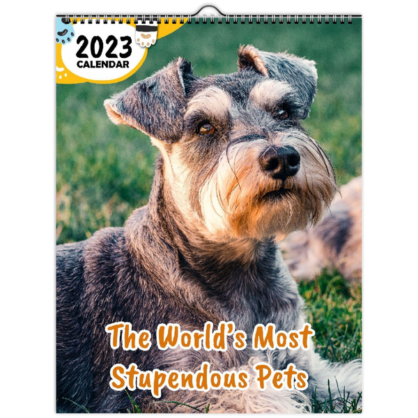 The World's Most Stupendous Pets: 2023 Wall Calendar