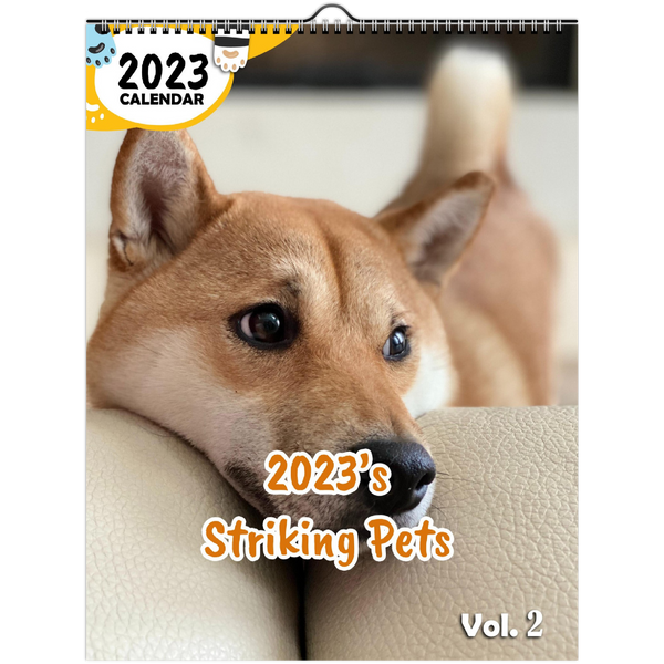 2023's Striking Pets Volume Two: 2023 Wall Calendar
