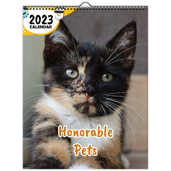 Honorable Pets: 2023 Wall Calendar