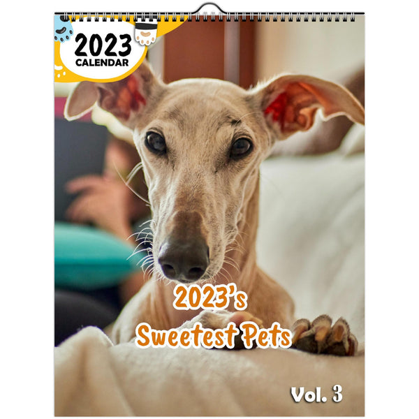 2023's Sweetest Pets Volume Three: 2023 Wall Calendar