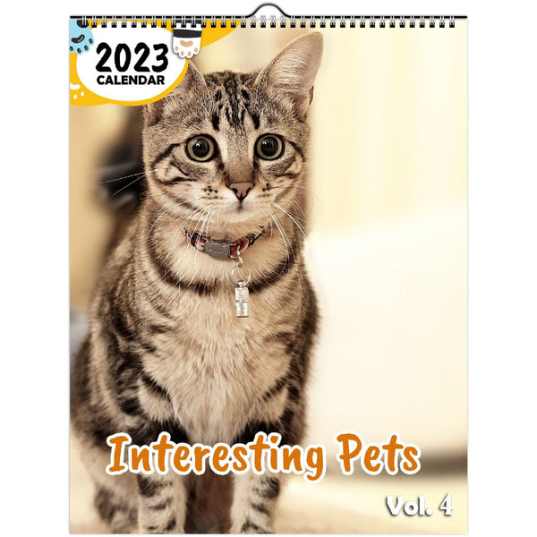 Interesting Pets Volume Four: 2023 Wall Calendar