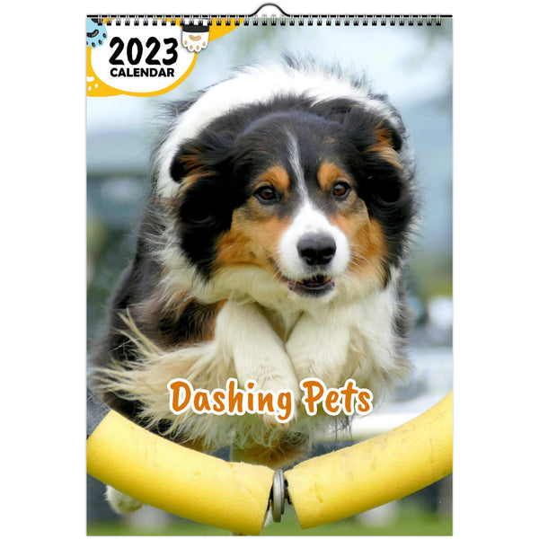 Dashing Pets: 2023 Wall Calendar