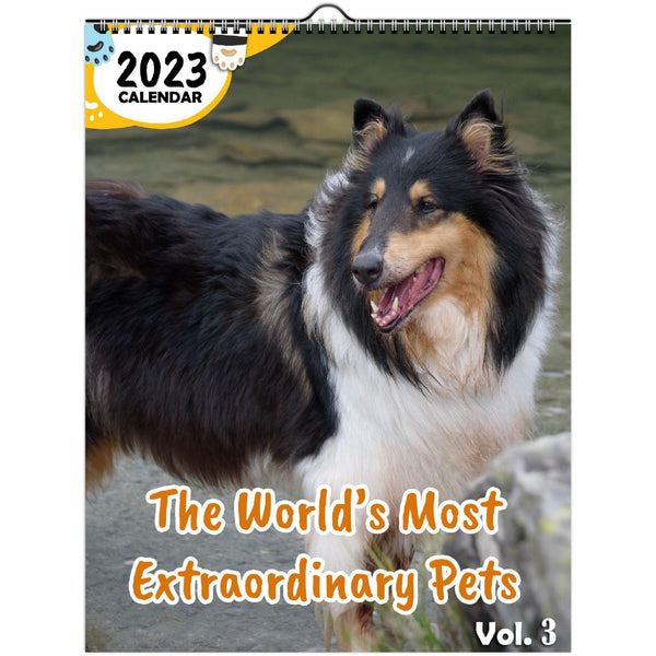 The World's Most Extraordinary Pets Volume Three: 2023 Wall Calendar