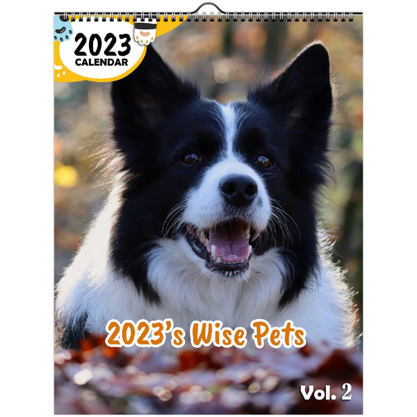 2023's Wise Pets Volume Two: 2023 Wall Calendar