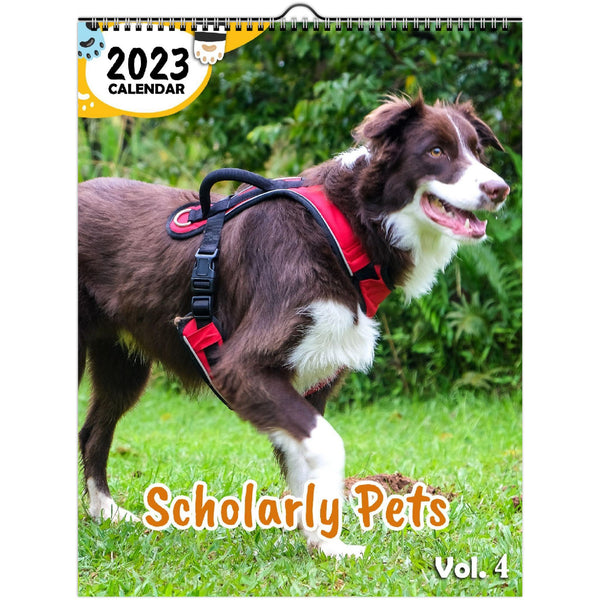 Scholarly Pets Volume Four: 2023 Wall Calendar