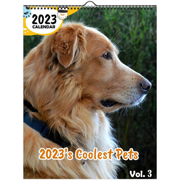 2023's Coolest Pets Volume Three: 2023 Wall Calendar