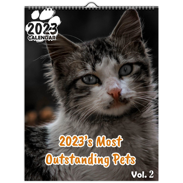 2023's Most Outstanding Pets Volume Two: 2023 Wall Calendar
