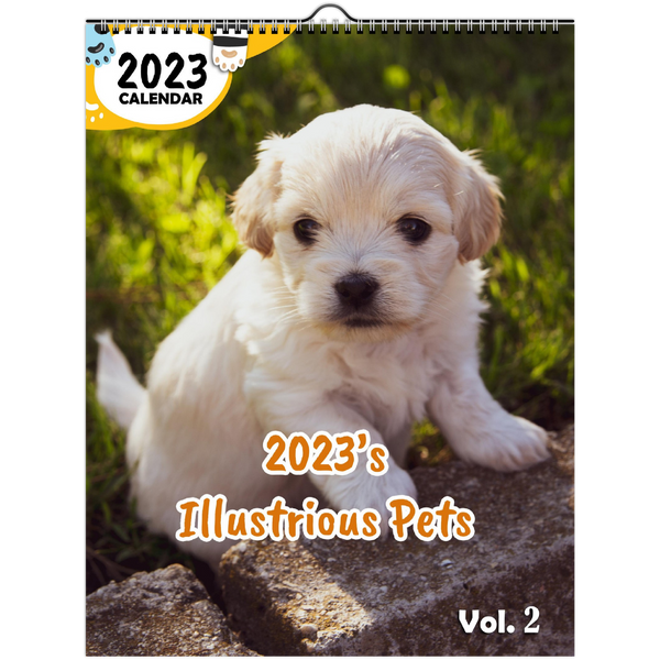 2023's Illustrious Pets Volume Two: 2023 Wall Calendar