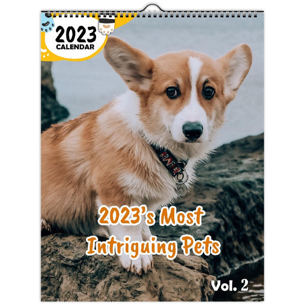 2023's Most Intriguing Pets Volume Two: 2023 Wall Calendar