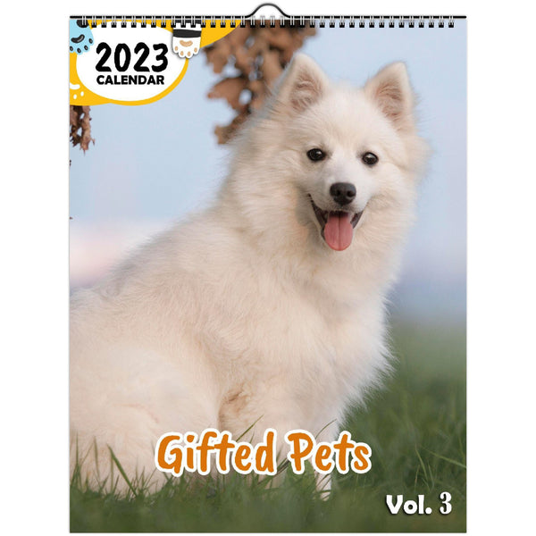 Gifted Pets Volume Three: 2023 Wall Calendar