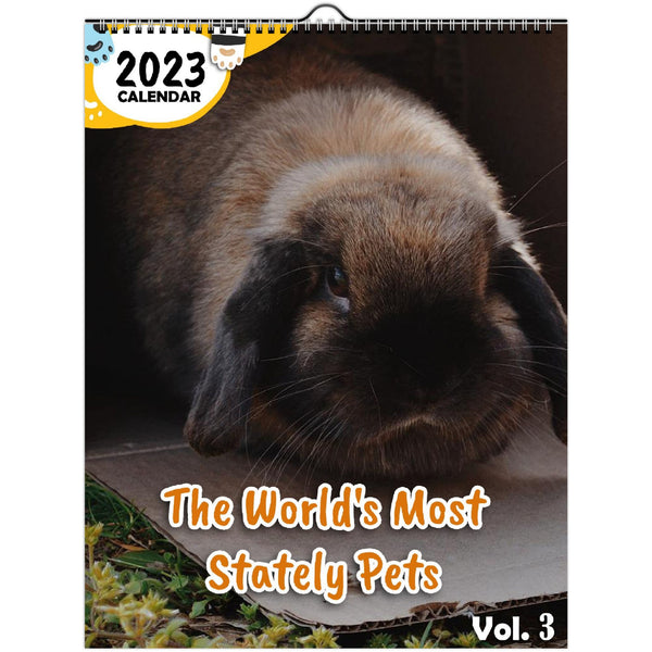 The World's Most Stately Pets Volume Three: 2023 Wall Calendar