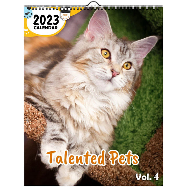 Talented Pets Volume Four: 2023 Wall Calendar