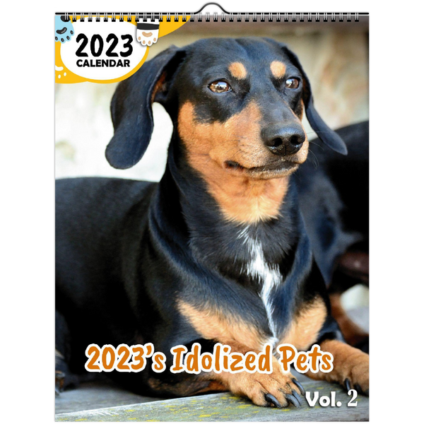 2023's Idolized Pets Volume Two: 2023 Wall Calendar