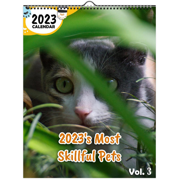 2023's Most Skillful Pets Volume Three: 2023 Wall Calendar