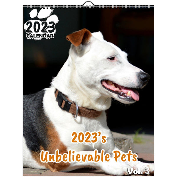 2023's Unbelievable Pets Volume Three: 2023 Wall Calendar