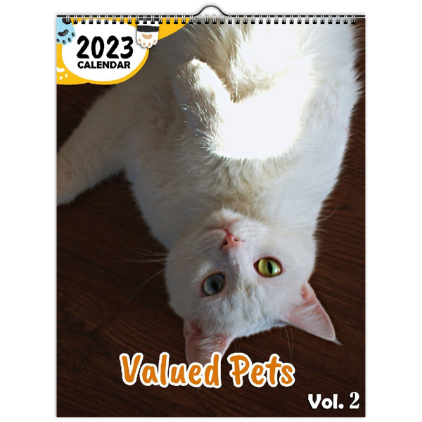 Valued Pets Volume Two: 2023 Wall Calendar