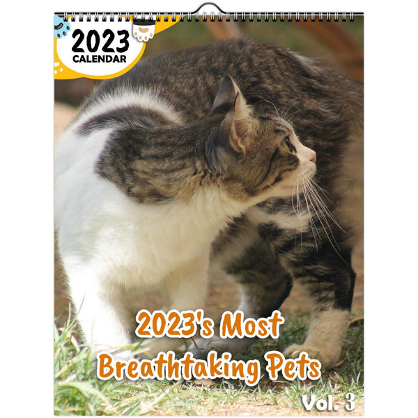 2023's Most Breathtaking Pets Volume Three: 2023 Wall Calendar