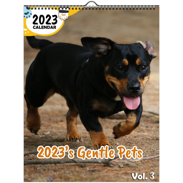 2023's Gentle Pets Volume Three: 2023 Wall Calendar