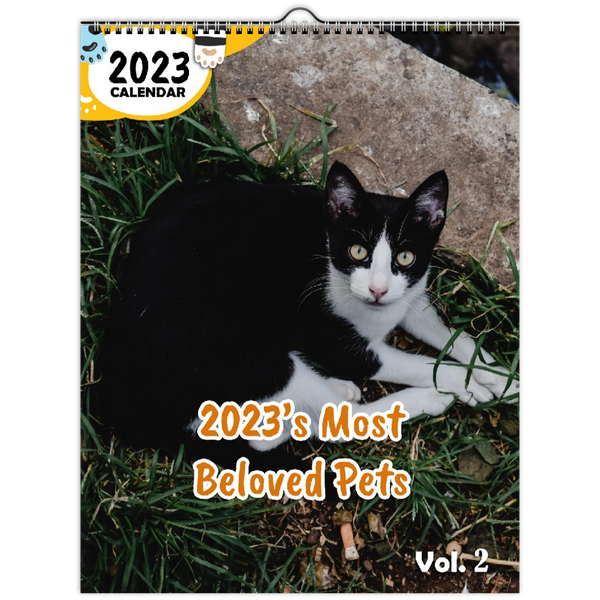 2023's Most Beloved Pets Volume Two: 2023 Wall Calendar
