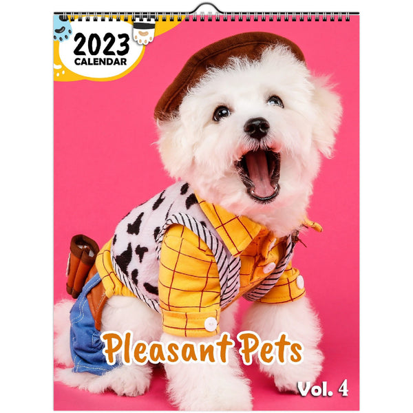 Pleasant Pets Volume Four: 2023 Wall Calendar