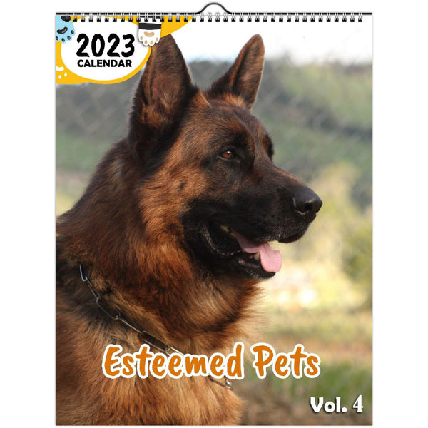 Esteemed Pets Volume Four: 2023 Wall Calendar
